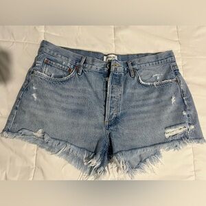 AGOLDE PARKER VINTAGE CUT OFF SHORT-SWAPMEET